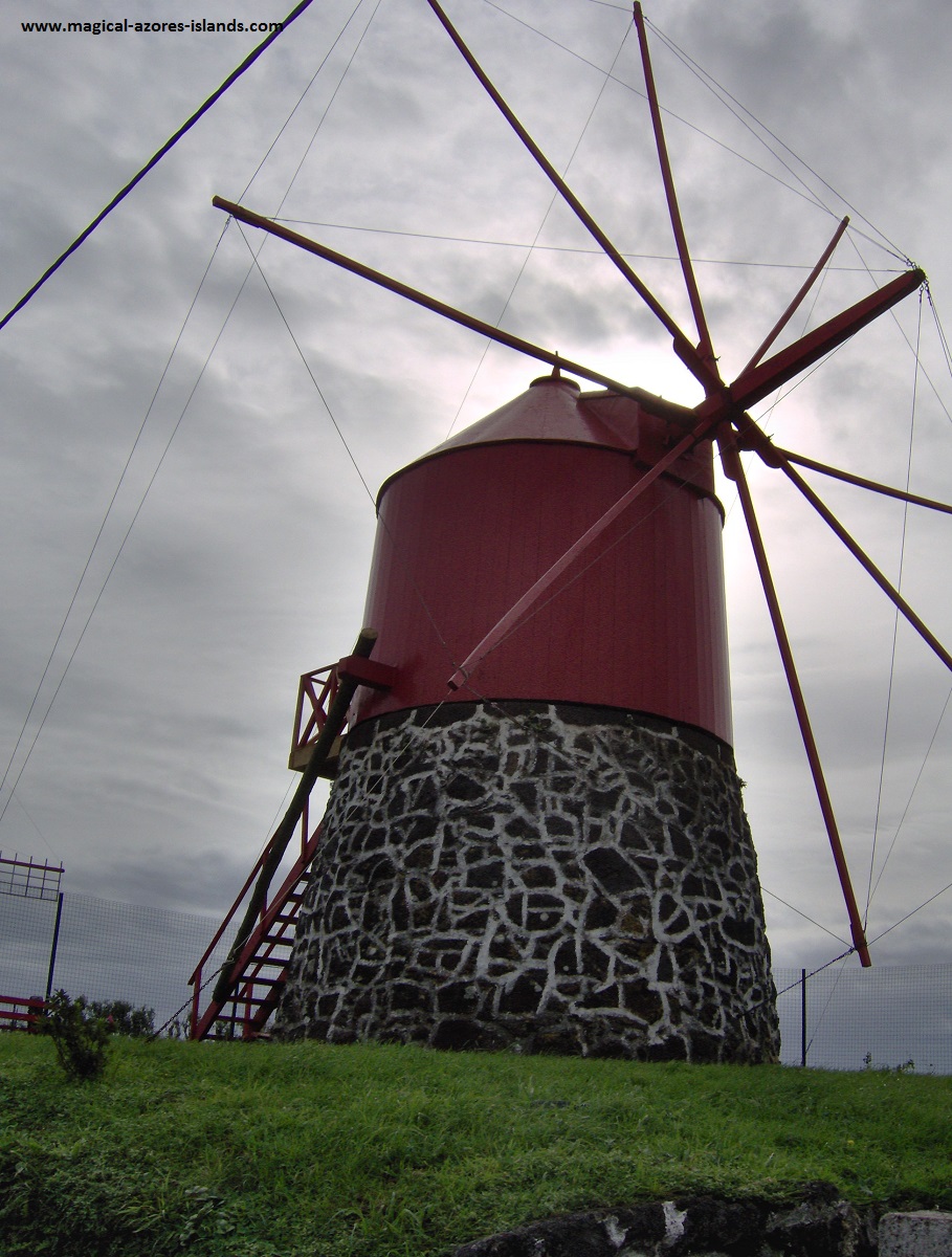 A windmill in Faial