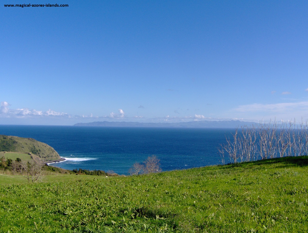 Faial view of Sao Jorge