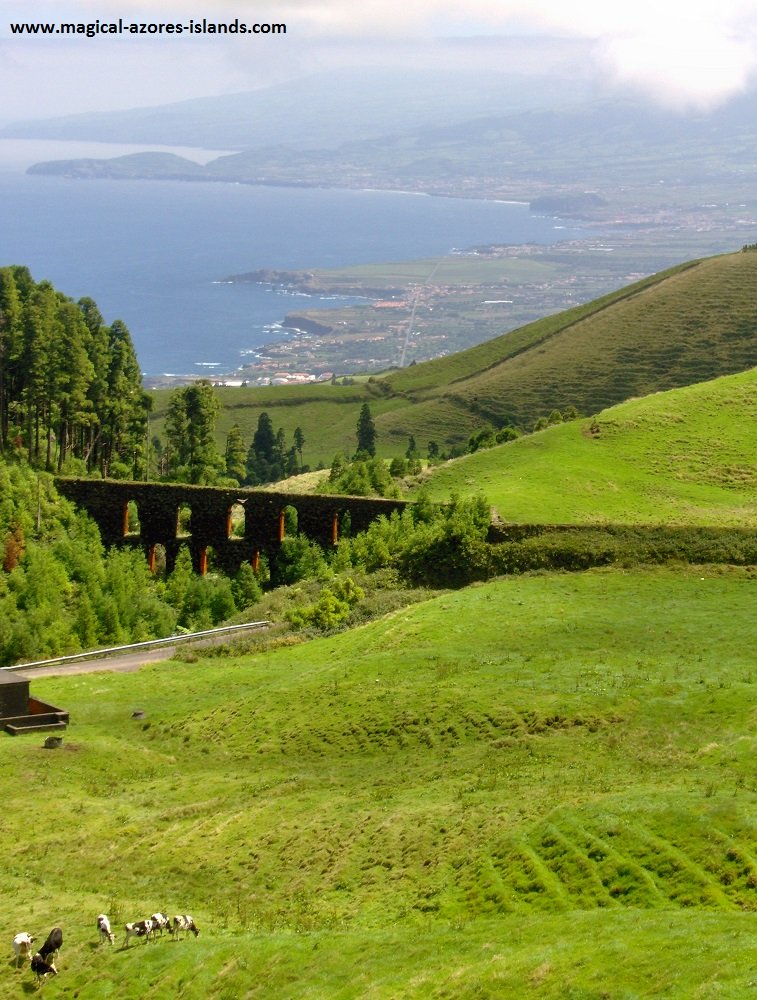 Azores Photos- An aqueduct in Sao Miguel