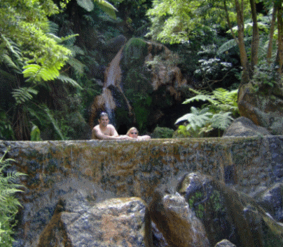 pool at Caldeira Velha Sao Miguel